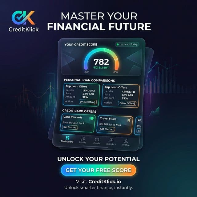 CreditKlick Financial Website