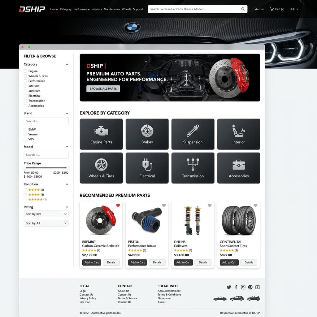 DSHIP – OSGL Auto Parts Seller