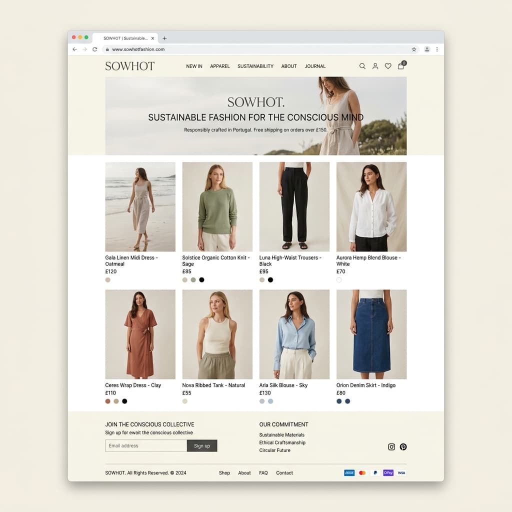 SOWHOT – Ecommerce Fashion Solution